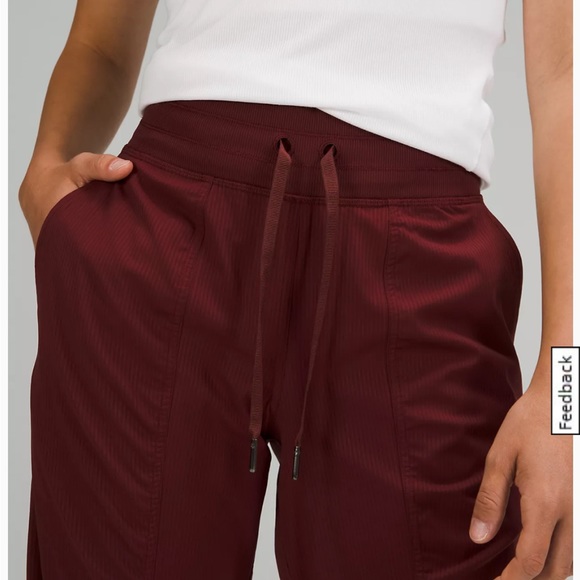 Lululemon red dance studio pants size 2 - Picture 4 of 5